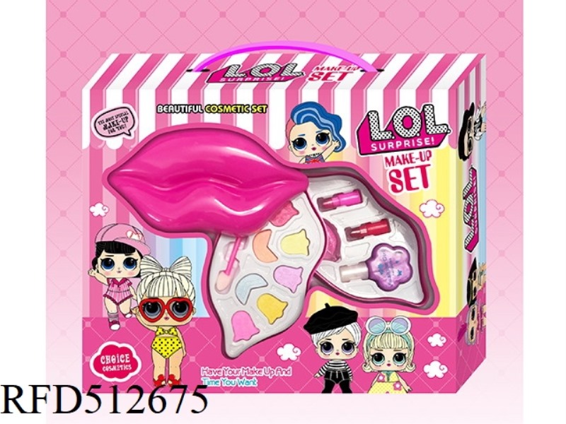 LOL SERIES TWO LAYER LIP MAKEUP BOX
