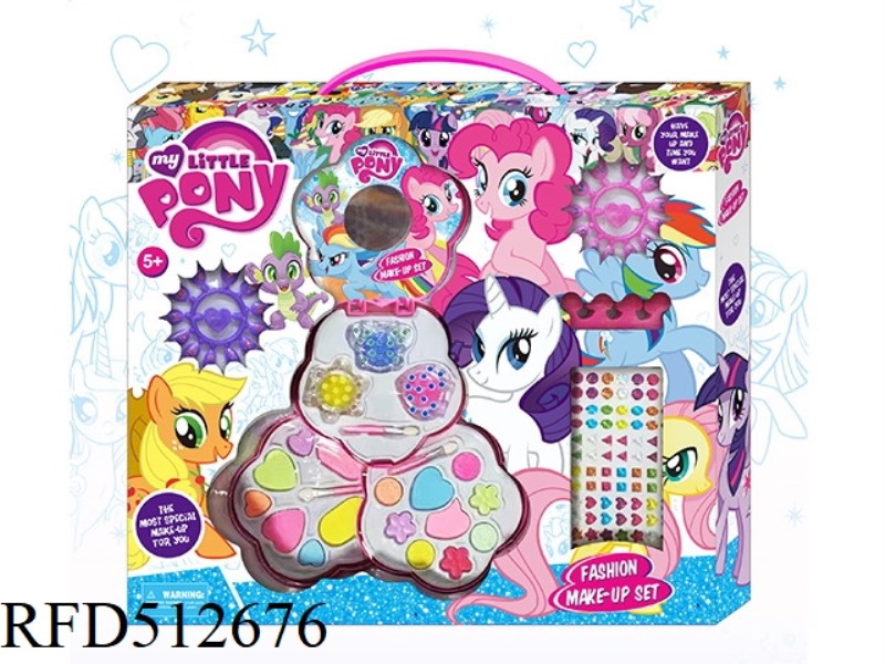 PONY BAO LI SERIES BIG PLUM THREE LAYER COSMETICS