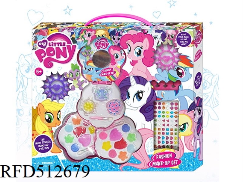 PONY BAO LI SERIES BIG PLUM THREE LAYER COSMETICS