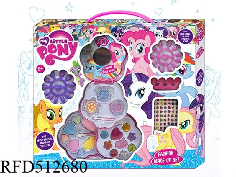 PONY BAO LI SERIES BIG PLUM THREE LAYER COSMETICS