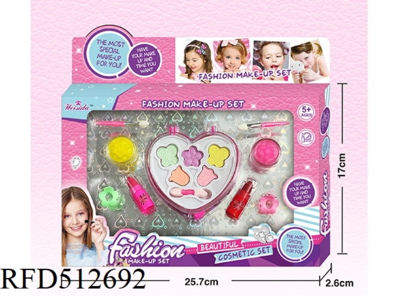 PEACH HEART SMALL SET