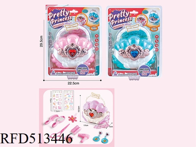LIGHT SHELL PACK 2 COLOR ORNAMENT SET