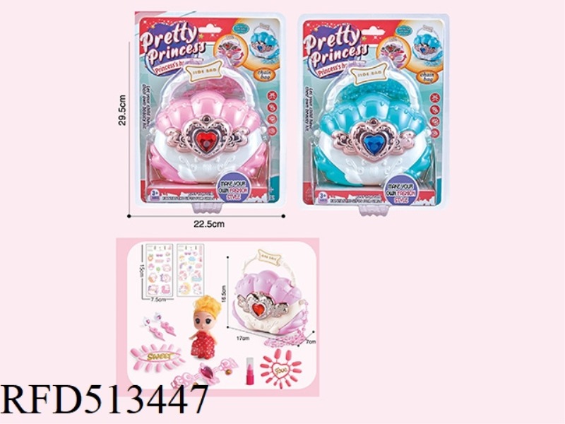 LIGHT SHELL PACK 2 COLOR ORNAMENT SET