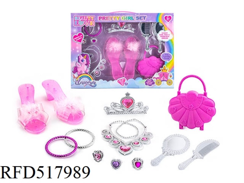 FAIRY STICK MAGIC STICK ELECTROPLATING CROWN JEWELRY GEM CRYSTAL DRESS UP OVER HOME DIY SET