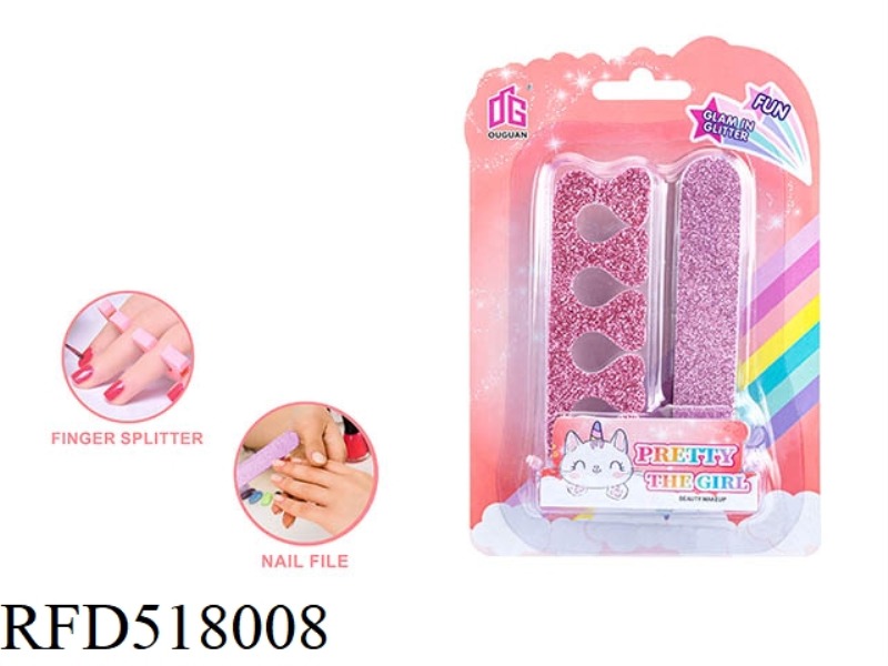 CHILDREN'S MAKEUP ORNAMENTS MANICURE GROOMING HOME DIY SET