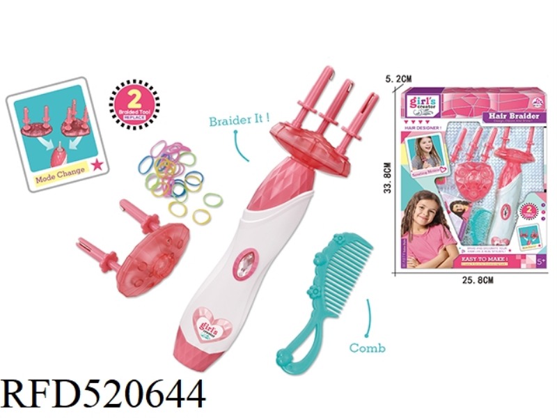 ELECTRIC BRAIDER SET