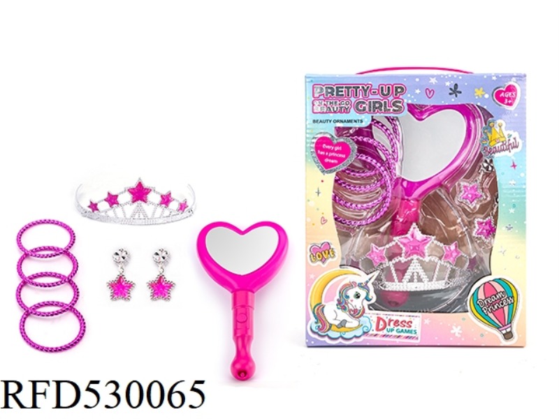 PRINCESS FAIRY STICK MAGIC STICK ELECTROPLATING CROWN JEWELRY GEM CRYSTAL DRESS UP OVER EVERY HOME D