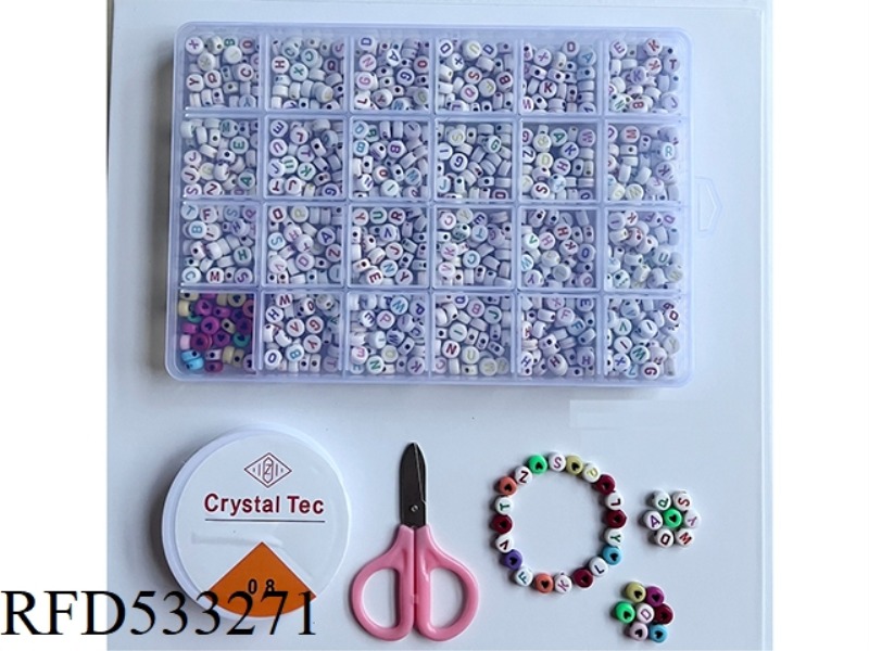 24 LATTICE LETTER DIY BEADING