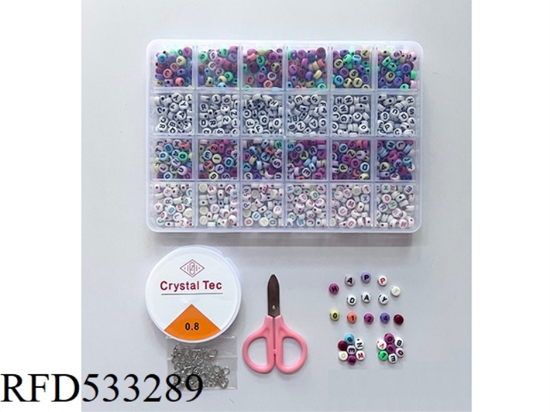 24 LATTICE LETTER DIY BEADING