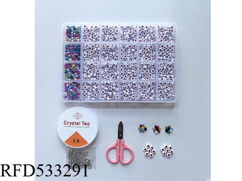24 LATTICE LETTER DIY BEADING