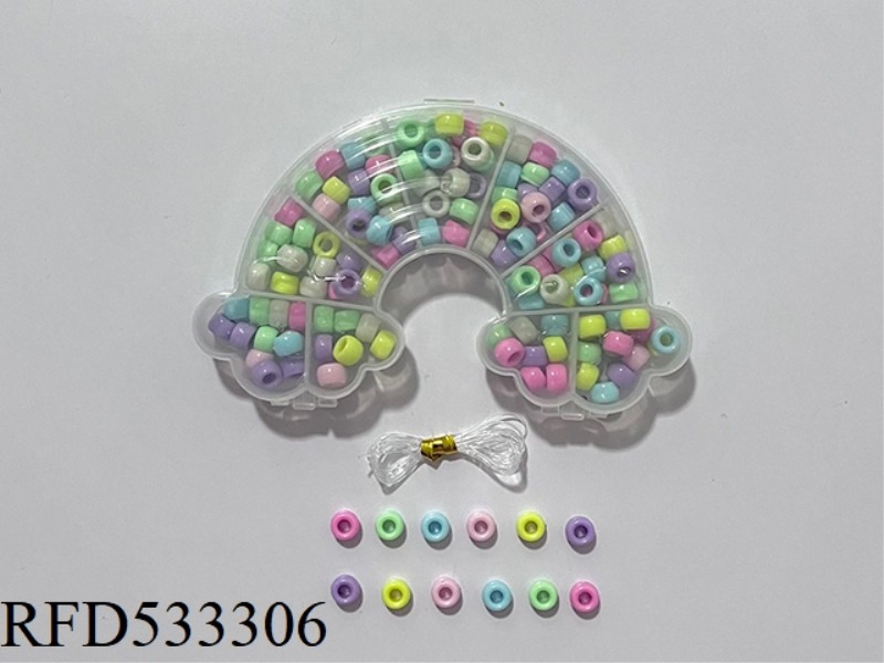 RAINBOW COLORED DIY BEADING