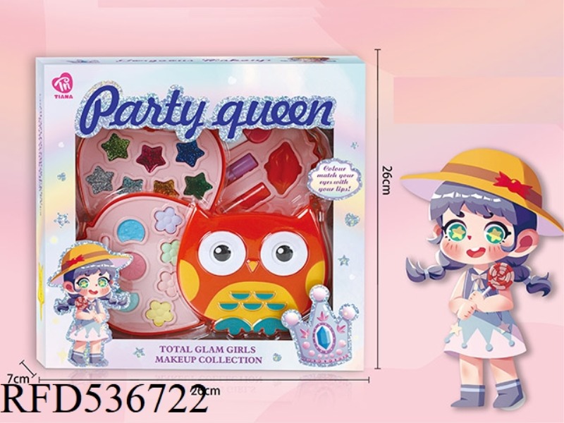 OWL MAKEUP BOX 3 LAYERS