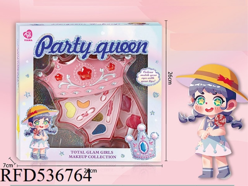 CROWN MAKEUP CASE 3 LAYERS