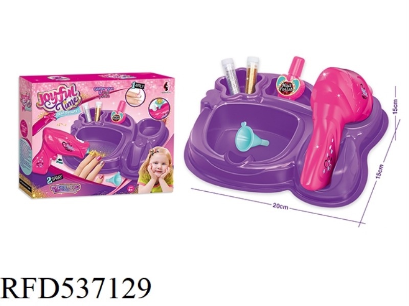MANICURE ELECTRIC DUSTER GUN PLATFORM COMBINATION