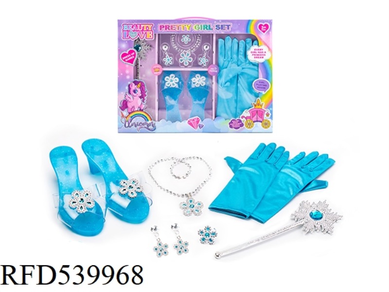 FAIRY WAND MAGIC WAND ELECTROPLATED CROWN JEWEL CRYSTAL DIY SET