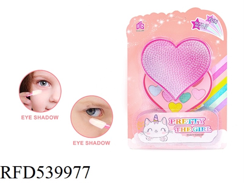 ORNAMENTS MANICURE GROOMING HOME DIAMOND LOVE DIY TWO-LAYER BOX
