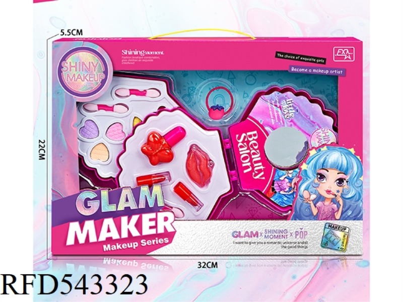 SHELL PAINTING BEAUTY BOX FOR CHILDREN