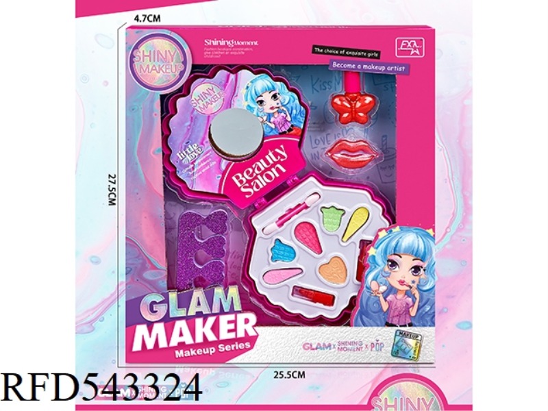 SHELL PAINTING BEAUTY BOX FOR CHILDREN