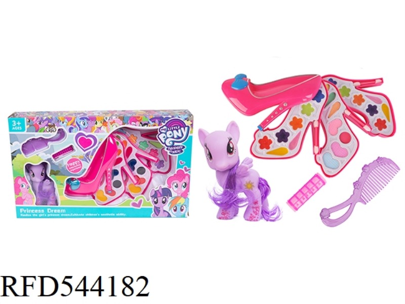 MAKEUP 3 LAYER HIGH HEELS + PONY