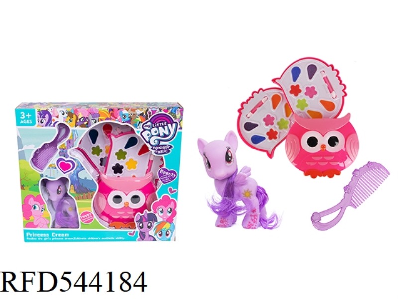 MAKEUP 3 LAYERS OWL + PONY