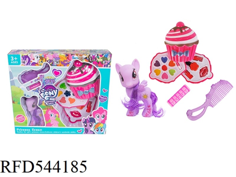 MAKEUP 3 LAYER CAKE + PONY