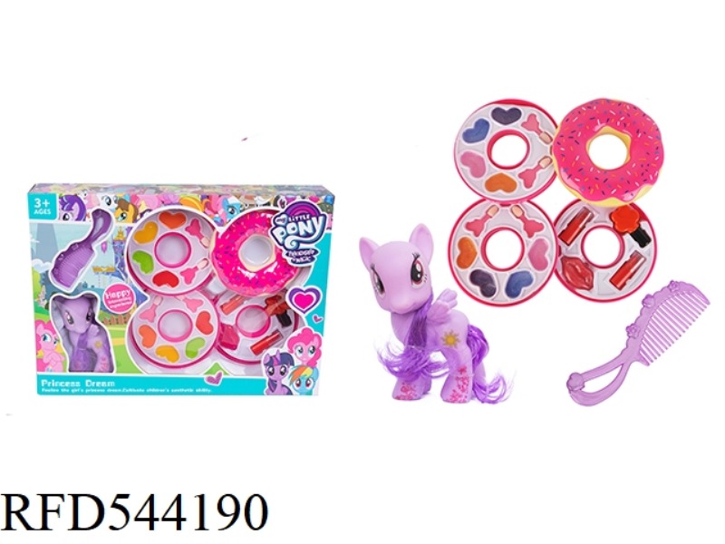 MAKEUP 4 LAYER DONUT + PONY