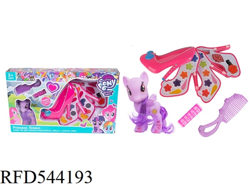 MAKEUP 3 LAYER HIGH HEELS + PONY