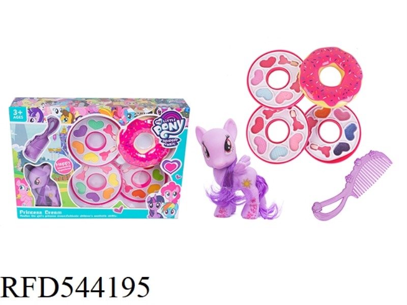 MAKEUP 4 LAYER DONUT + PONY