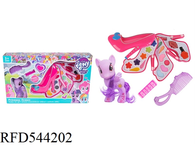 MAKEUP 3 LAYER HIGH HEELS + PONY