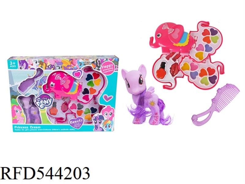 MAKEUP 4 LAYERS ELEPHANT + PONY