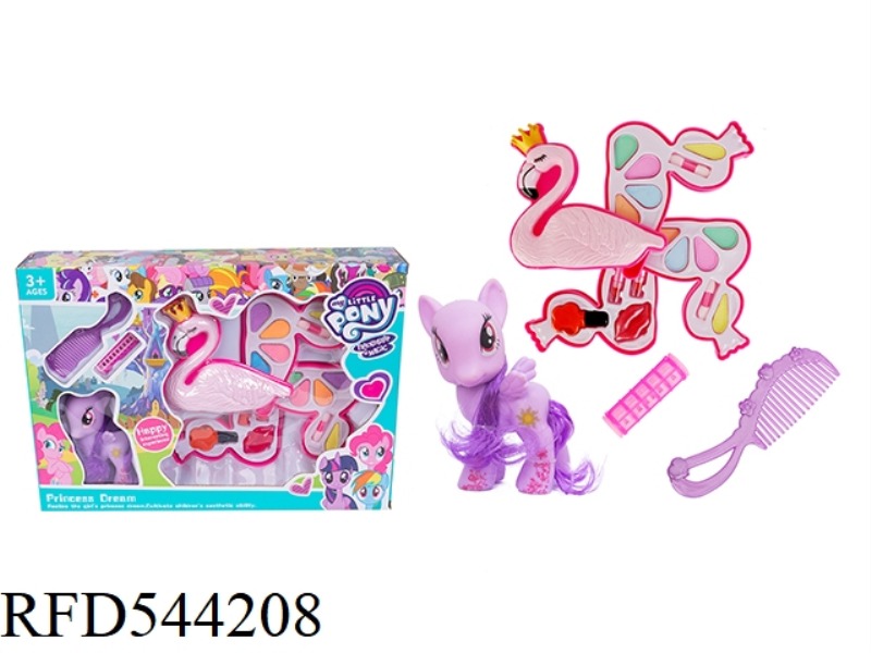 MAKEUP 4 LAYERS FLAMINGO + PONY