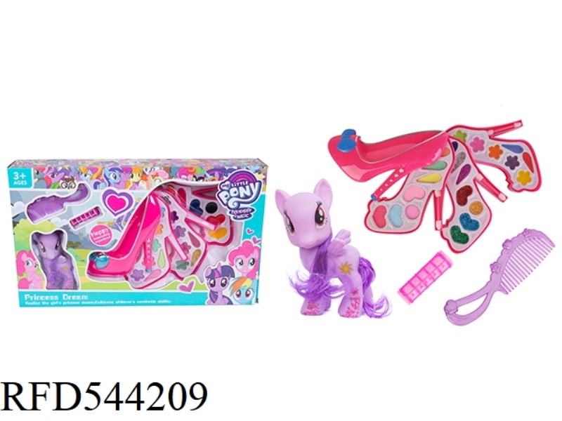 MAKEUP 3 LAYER HIGH HEELS + PONY