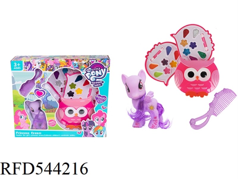 MAKEUP 3 LAYERS OWL + PONY