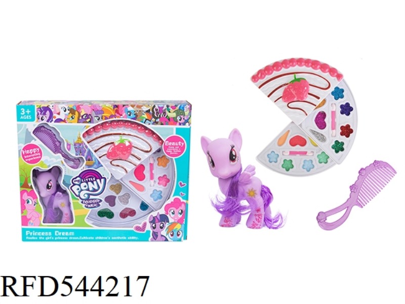 MAKEUP 3 LAYERS BUTTERFLY + PONY