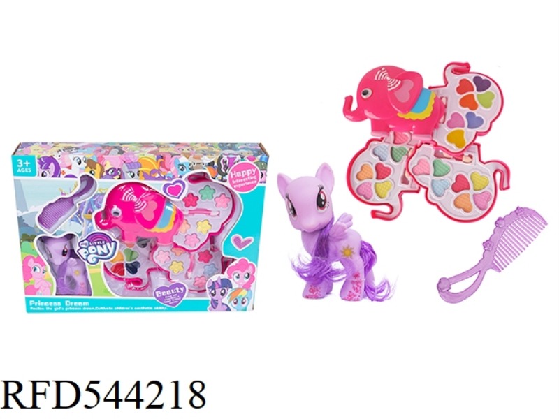 MAKEUP 4 LAYERS ELEPHANT + PONY