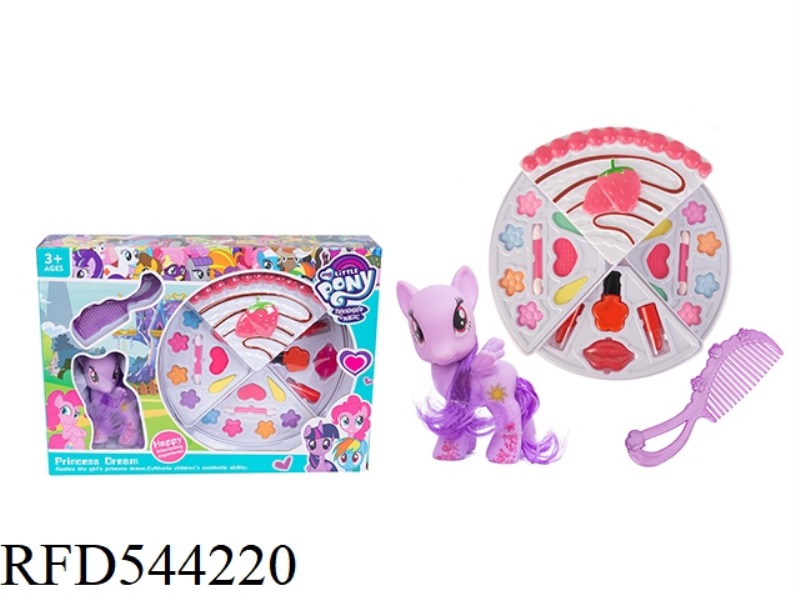MAKEUP 3 LAYERS BUTTERFLY + PONY