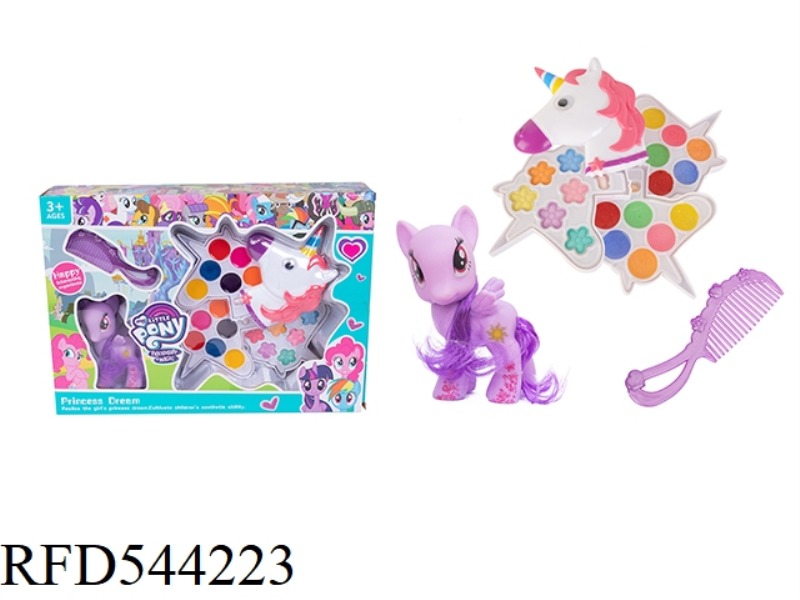 MAKEUP 4 LAYERS WILDEBEEST + PONY