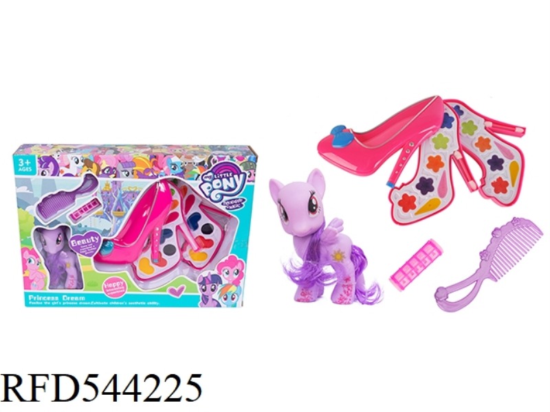 MAKEUP 3 LAYER HIGH HEELS + PONY