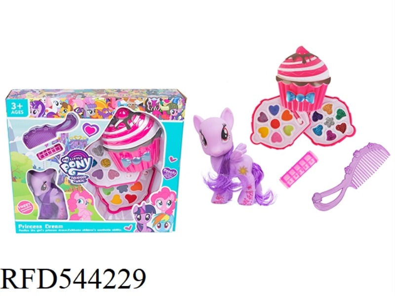 MAKEUP 3 LAYER CAKE + PONY