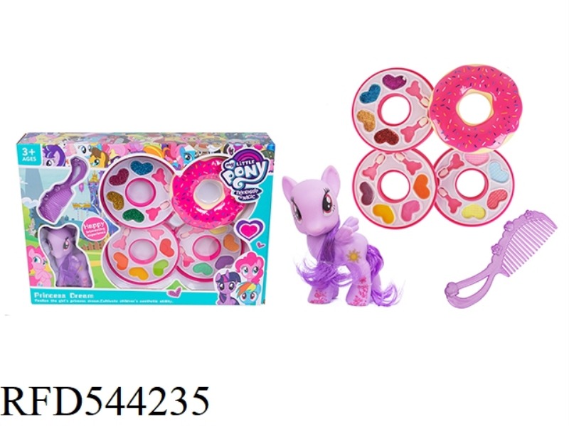 MAKEUP 4 LAYER DONUT + PONY