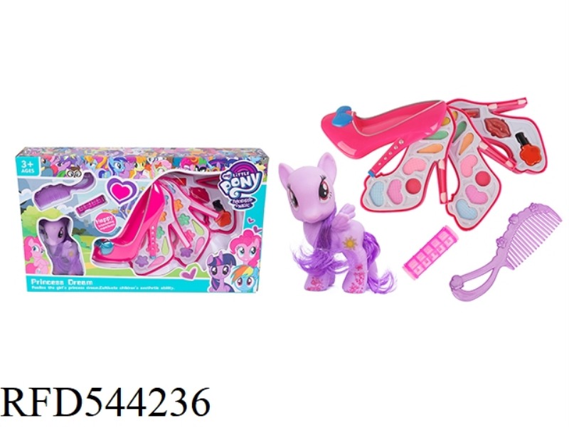 MAKEUP 3 LAYER HIGH HEELS + PONY