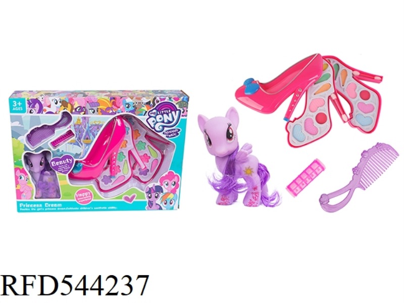 MAKEUP 3 LAYER HIGH HEELS + PONY