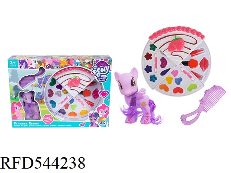 MAKEUP 3 LAYERS BUTTERFLY + PONY