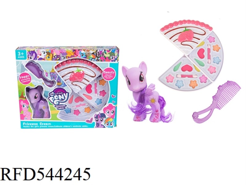 MAKEUP 3 LAYERS BUTTERFLY + PONY