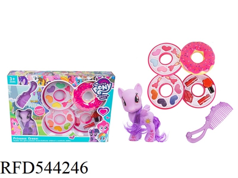 MAKEUP 4 LAYER DONUT + PONY