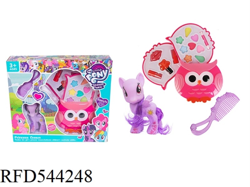MAKEUP 3 LAYERS OWL + PONY