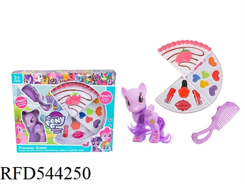 MAKEUP 3 LAYERS BUTTERFLY + PONY