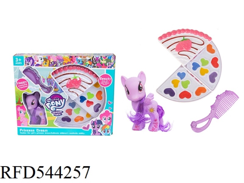 MAKEUP 3 LAYERS BUTTERFLY + PONY