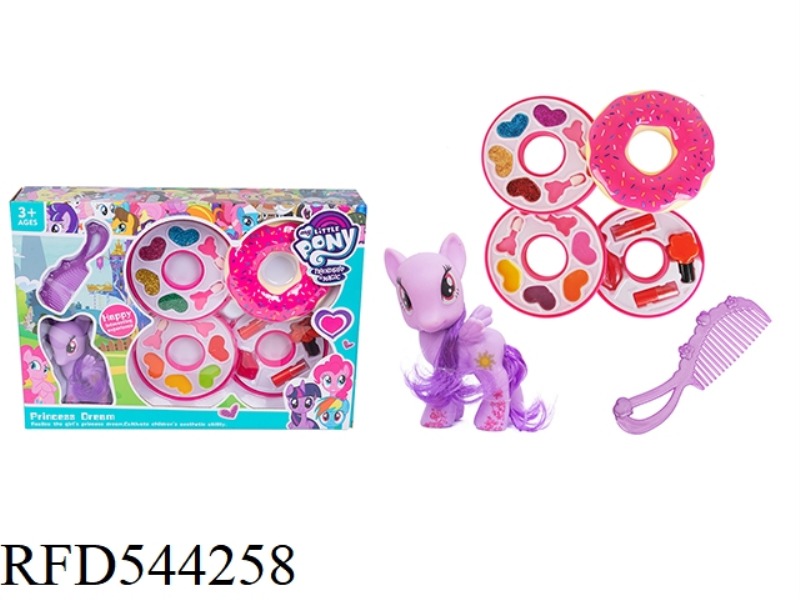 MAKEUP 4 LAYER DONUT + PONY