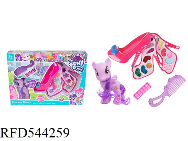 MAKEUP 3 LAYER HIGH HEELS + PONY